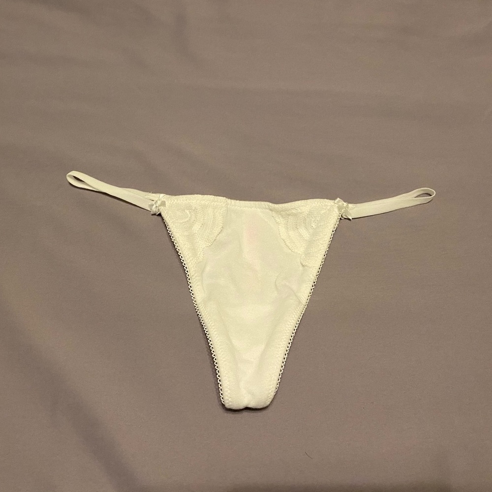 Pink Victoria’s Secret thong